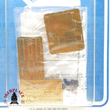 ♻️🚂 Gulli Bleu Kit en laton LORR A2 Bausatz Messing Laiton Escala H0 1:87