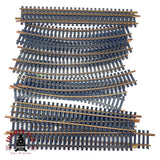 ♻️ Flesichmann 1700 1703 15x vias rectas y curvas de laton 🟡 GRADE B  Escala H0 1:87