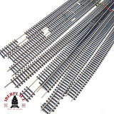 ♻️ Roco 4446 4400/4401 8x Vias Flexibles 970mm 2.5mm Neusilber - 🔴 GRADE C Escala H0 1:87