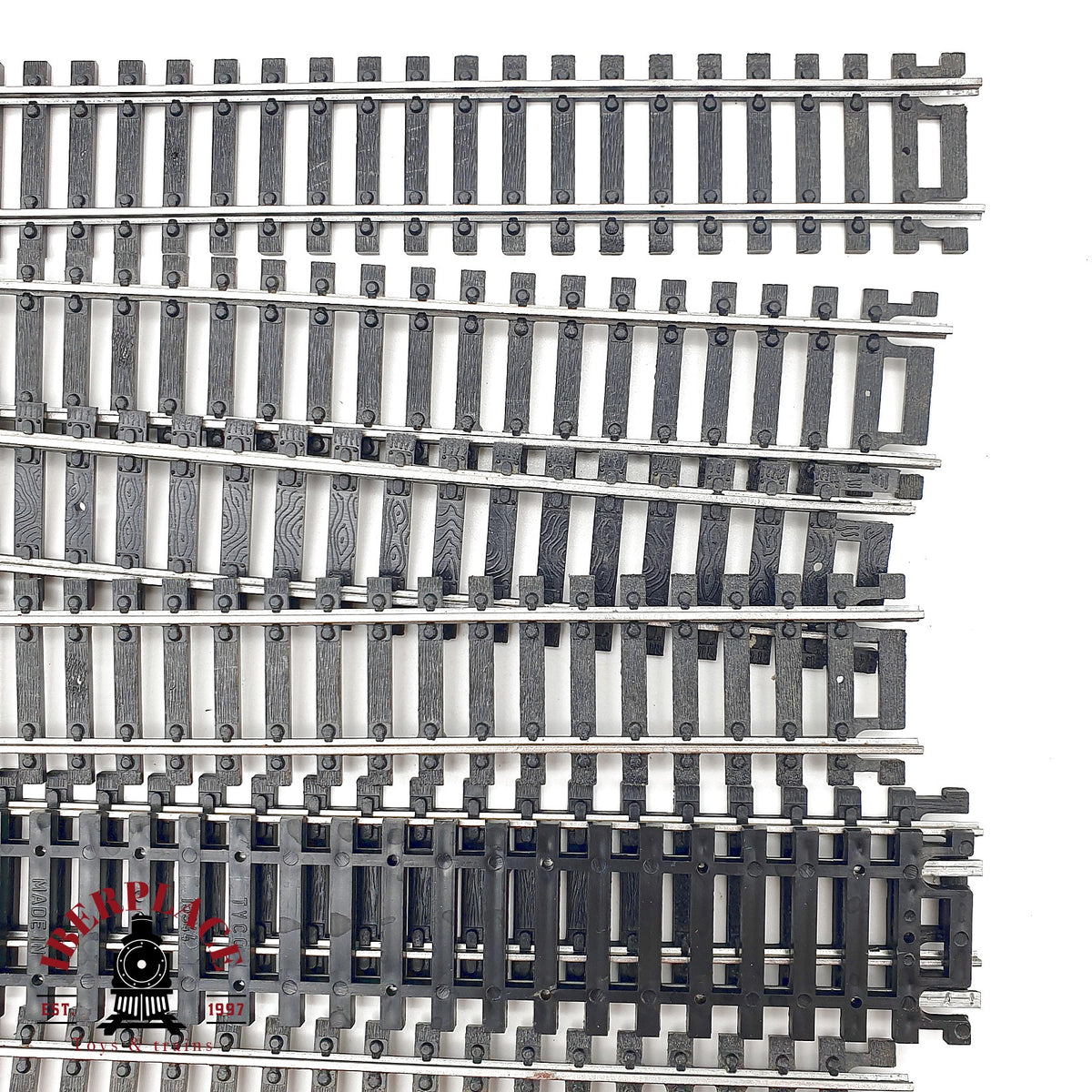 ♻️ Tyco Roco 11x vias rectas -  🟢 GRADE A Escala H0 1:87