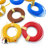 ♻️ 21x Brawa cables conexion de varios colores Escala H0 1:87