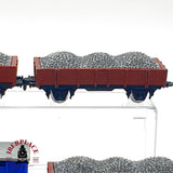 ♻️ 🚂 Extra Things Lote trenes hierro fundido para decoración compatibles vías N años 80 - N escala 1:160