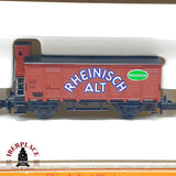 ♻️ Arnold 00137 Set 4 vagones cerveceros Bierwagen DB escala N 1:160