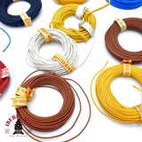 ♻️ 21x Brawa cables conexion de varios colores Escala H0 1:87
