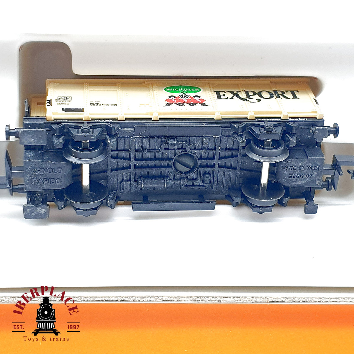 ♻️ Arnold 00137 Set 4 vagones cerveceros Bierwagen DB escala N 1:160