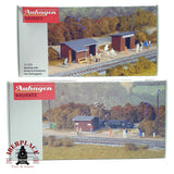 ♻️ 🚂 Auhagen 2x kits baño de la estación 11371 Apeadero 11372 N escala 1:160