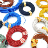 ♻️ 21x Brawa cables conexion de varios colores Escala H0 1:87
