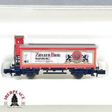 ♻️ Arnold 0238  Set 3 vagones cerveceros Holledau-Zug DB  escala N 1:160