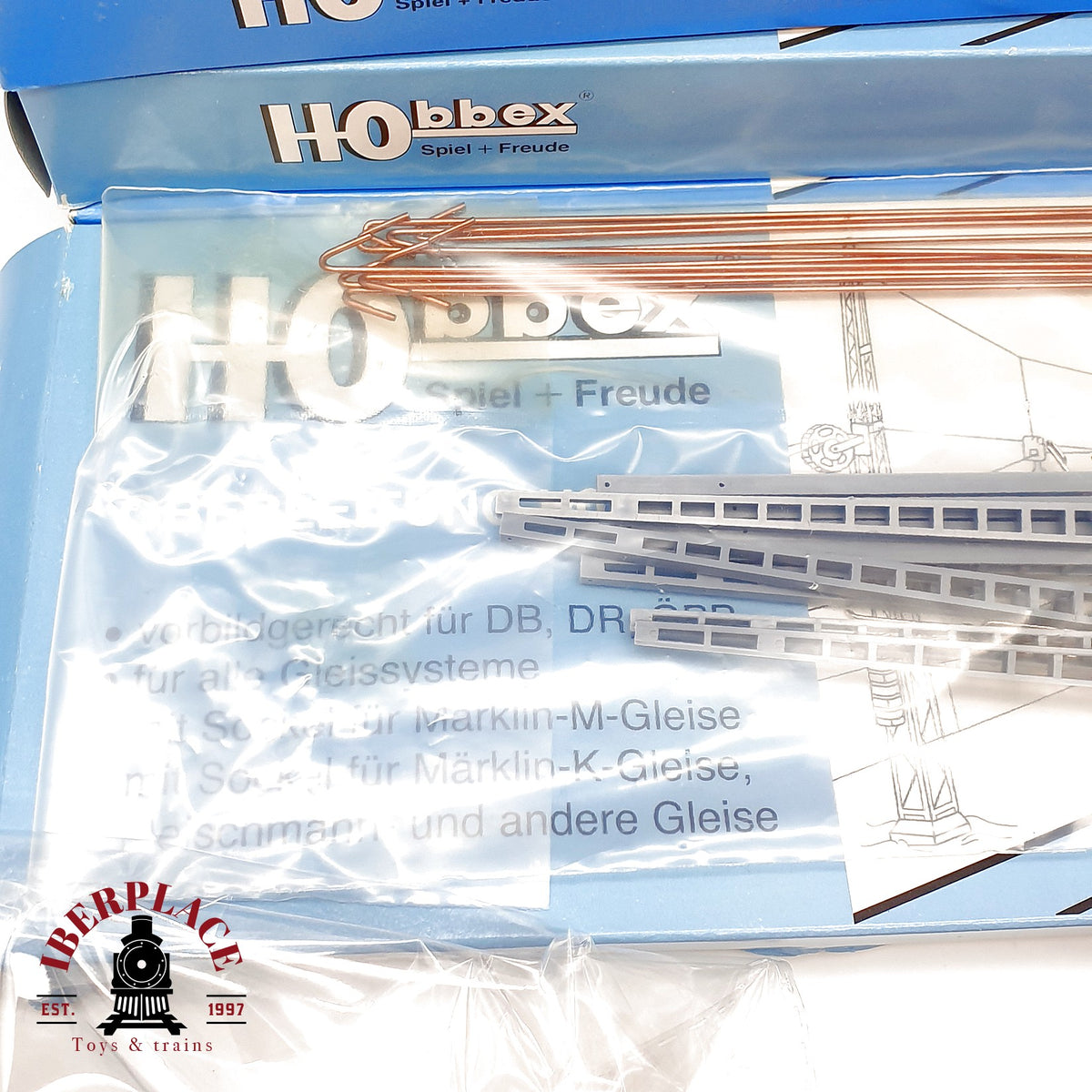 ♻️ ✨ Vollmer HOBbox Jouef Gran lote catenaria postes hilos de contacto Escala H0 1:87