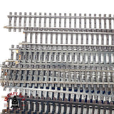 ♻️ Märklin 16x 2200 vias rectas 180mm sistema K 🟡 GRADE B  Escala H0 1:87