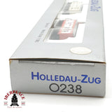 ♻️ Arnold 0238  Set 3 vagones cerveceros Holledau-Zug DB  escala N 1:160