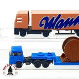♻️ 🚂 WIKING 3x Camiones Mercedes Benz Manner Trans Europa Kabeltrommel Escala N 1:160
