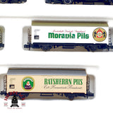 ♻️ Arnold Set 6 vagones cerveceros Norddeutsche Bierwagen DB escala N 1:160
