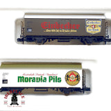 ♻️ Arnold Set 6 vagones cerveceros Norddeutsche Bierwagen DB escala N 1:160