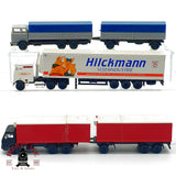 ♻️ 🚂 WIKING Roco 3x Camiones LKW Hilckmann Vleesindustrie Anhänger Escala N 1:160