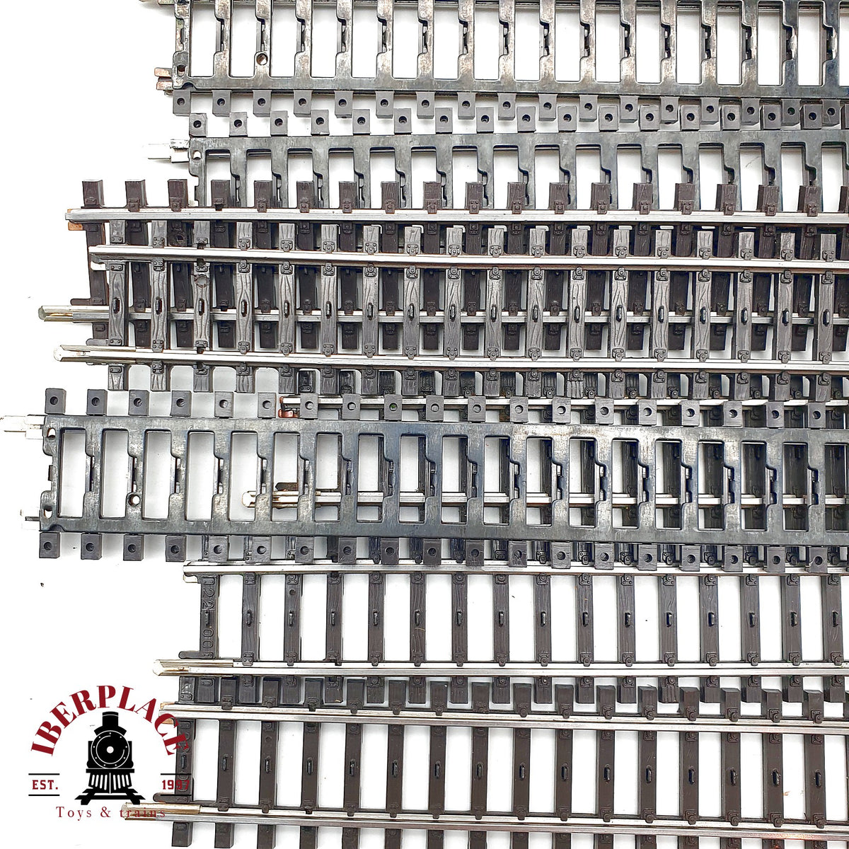♻️ Märklin 15x 2200 vías rectas 180mm sistema K 🟡 GRADE B  Escala H0 1:87