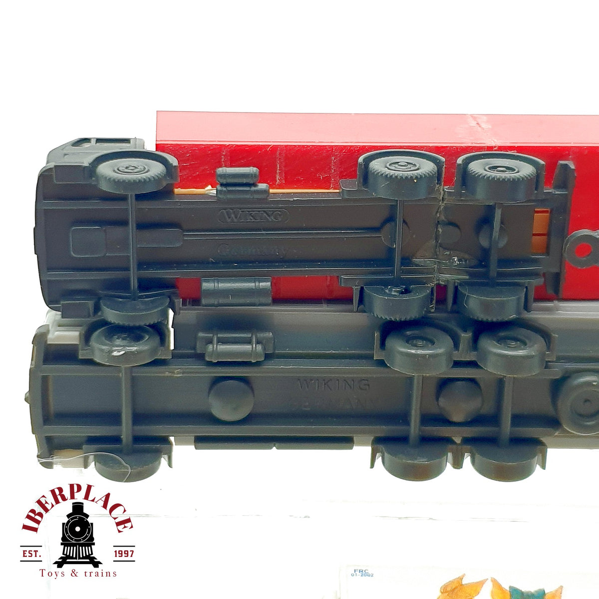 ♻️ 🚂 WIKING Roco 3x Camiones LKW Hilckmann Vleesindustrie Anhänger Escala N 1:160