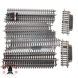 ♻️ Märklin 15x 2299 2200 2207 vías rectas y tramos de maniobra sistema K 🟡 GRADE B  Escala H0 1:87