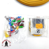 ♻️ Faller BRAWA cableado bobinas 0,14 qmm zocalos iluminacion clavijas Escala H0 1:87