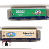 ♻️ Arnold 0165 Set 6 vagones Kloster-Brauereien Jahres-Sonderzug 1989 escala N 1:160