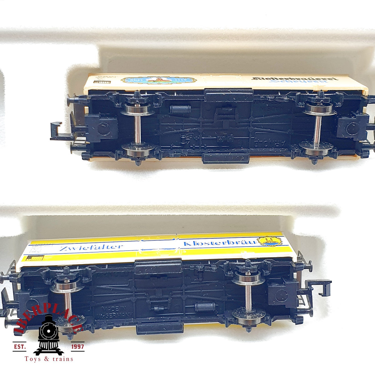 ♻️ Arnold 0165 Set 6 vagones Kloster-Brauereien Jahres-Sonderzug 1989 escala N 1:160