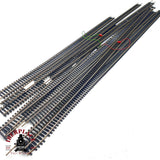 ♻️ Roco 4446 4400/4401 8x Vias Flexibles 970mm 2.5mm Neusilber - 🔴 GRADE C Escala H0 1:87