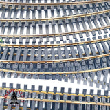 ♻️ Flesichmann 1700 1703 15x vias rectas y curvas de laton 🟡 GRADE B  Escala H0 1:87