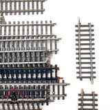 ♻️ Märklin 18x 2106 2200 2101 vías rectas lote mixto sistema K 🟡 GRADE B  Escala H0 1:87