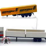 ♻️ 🚂 WIKING 3x  Camiones LKW Weckerle Spedition DB Container Anhaenger Escala N 1:160