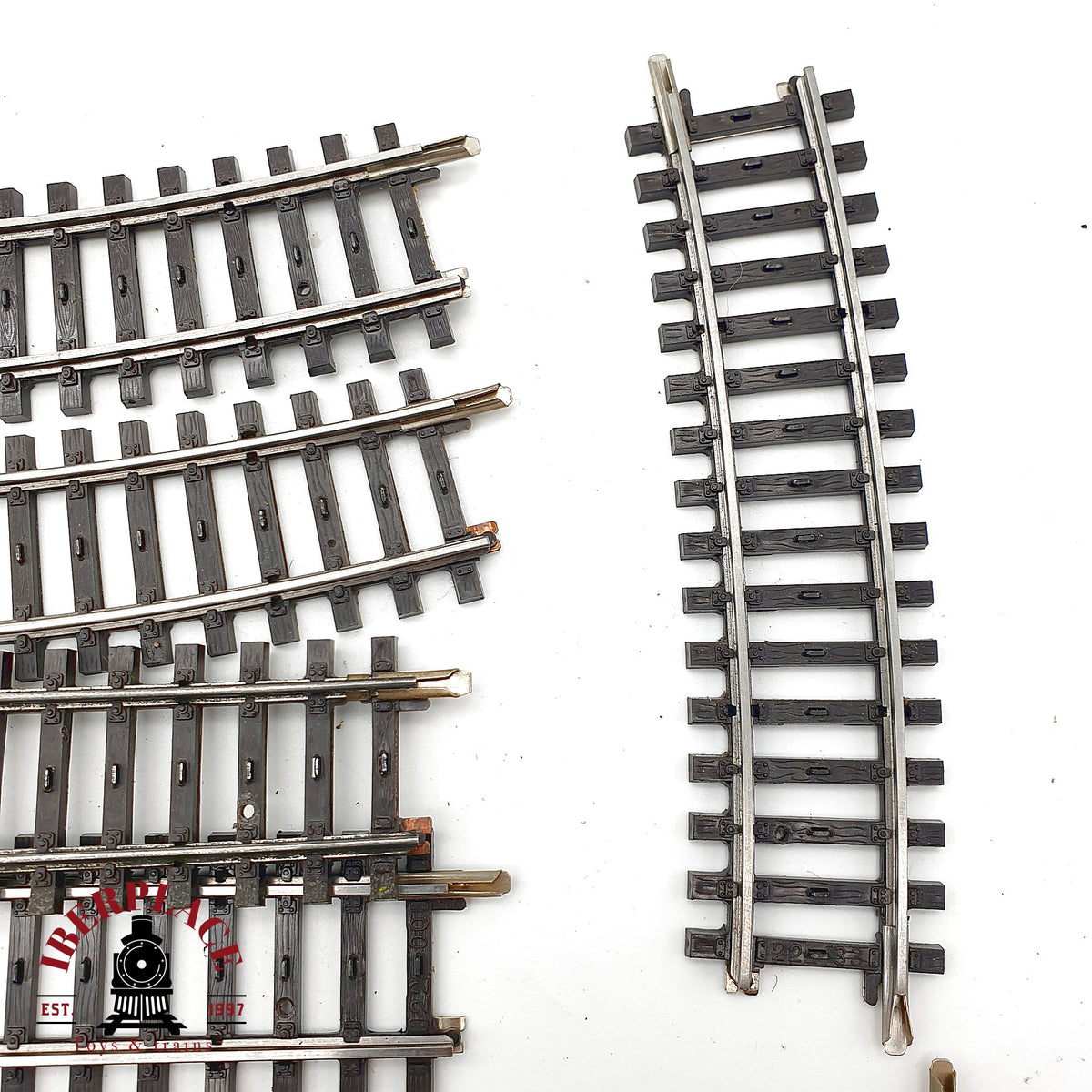♻️ Märklin 19x 2200 2221 2202 2233 vias rectas y curvas sistema K 🟡 GRADE B  Escala H0 1:87