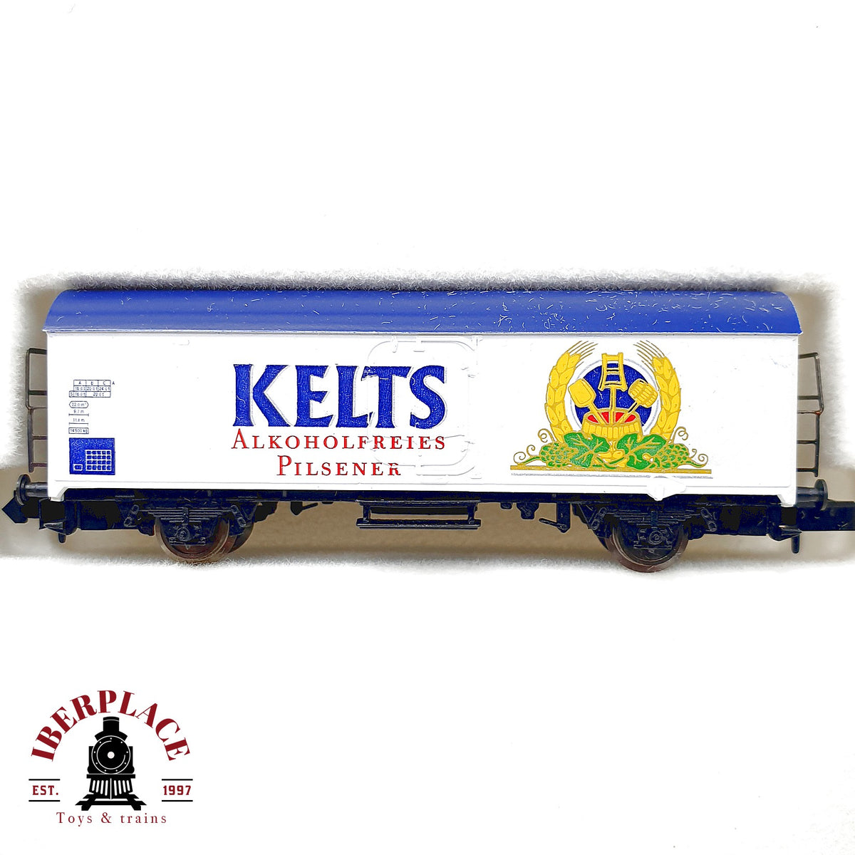 ♻️ Arnold 0230 Set 7 vagones Alkoholfreies Bier DB escala N 1:160
