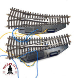 ♻️ Märklin 2x 2161 desvíos eléctricos a la derecha sistema K 🟡 GRADE B  Escala H0 1:87