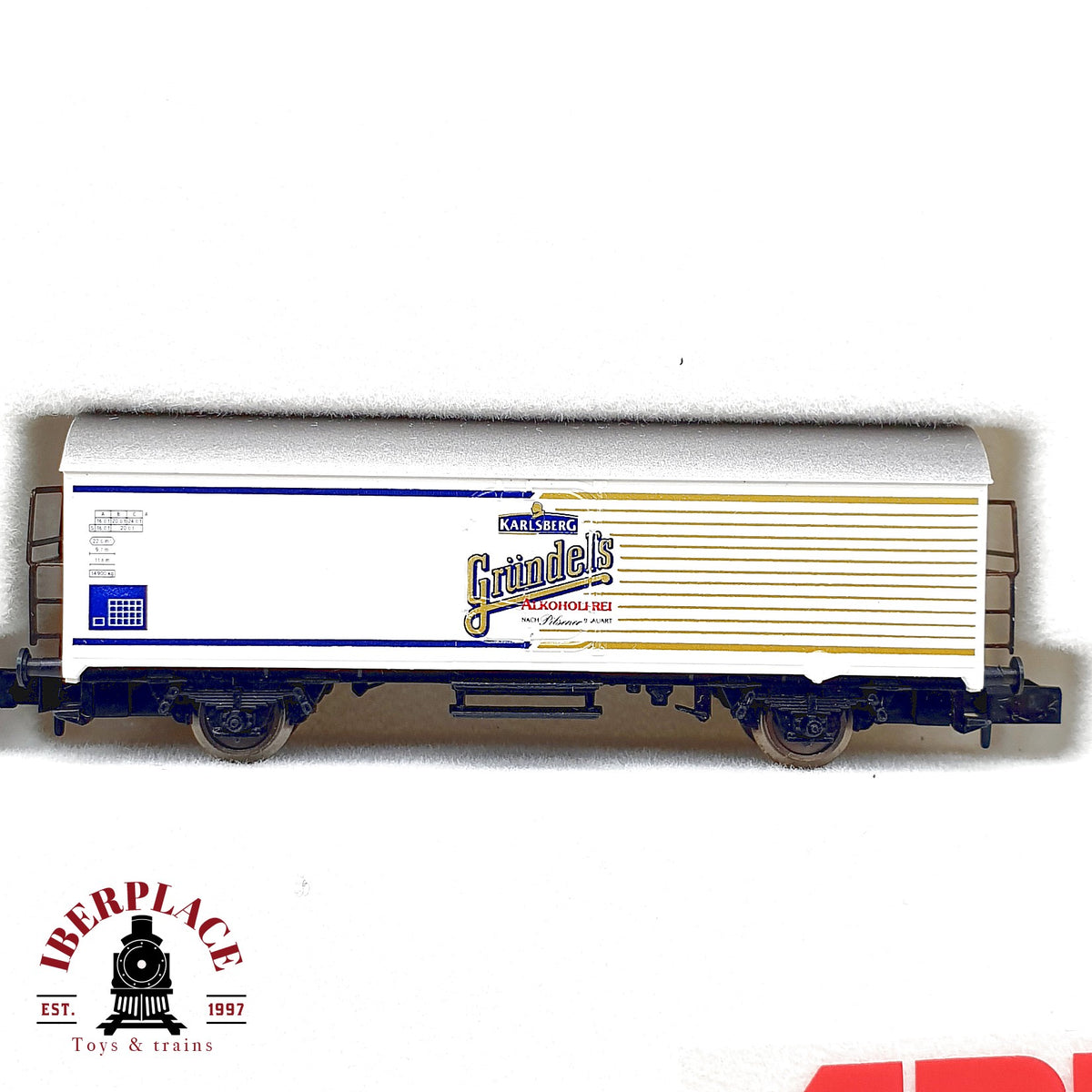 ♻️ Arnold 0230 Set 7 vagones Alkoholfreies Bier DB escala N 1:160