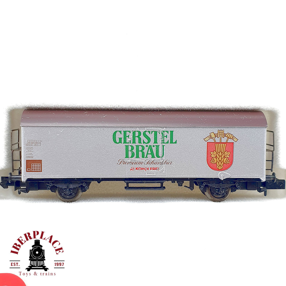 ♻️ Arnold 0230 Set 7 vagones Alkoholfreies Bier DB escala N 1:160