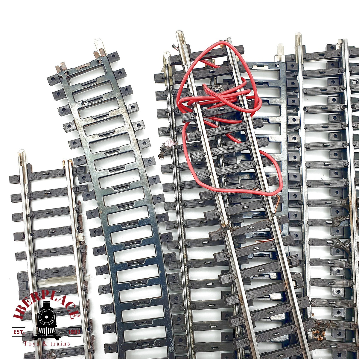 ♻️ Märklin 21x 2121 2299 2200 vías rectas y curvas 🔴 GRADE C Escala H0 1:87