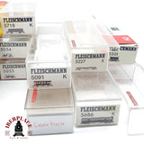 ♻️  Fleischmann Gran Lote Cajas Vacias Metacrilato y Carton Leerverpackung OVP Escala H0 1:87