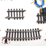 ♻️ Märklin 8x 2297 2223 2202 vias rectas, curvas, desacoplamiento sistema K 🟡 GRADE B  Escala H0 1:87