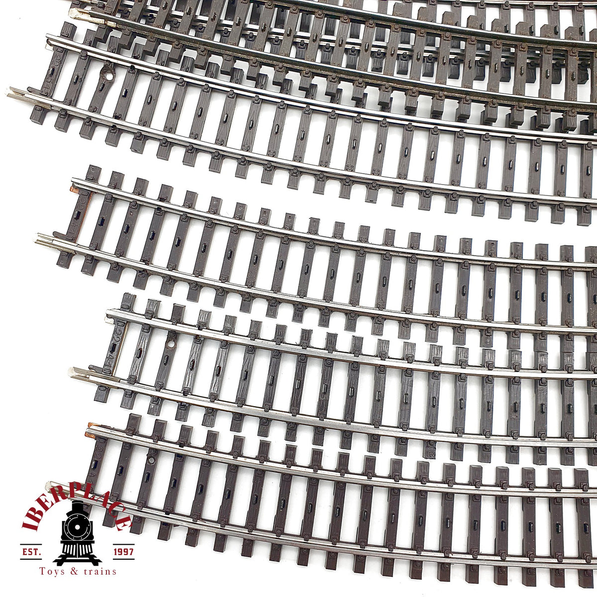 ♻️ Märklin 14x 2141 2241 vias curvas sistema K 🟡 GRADE B  Escala H0 1:87