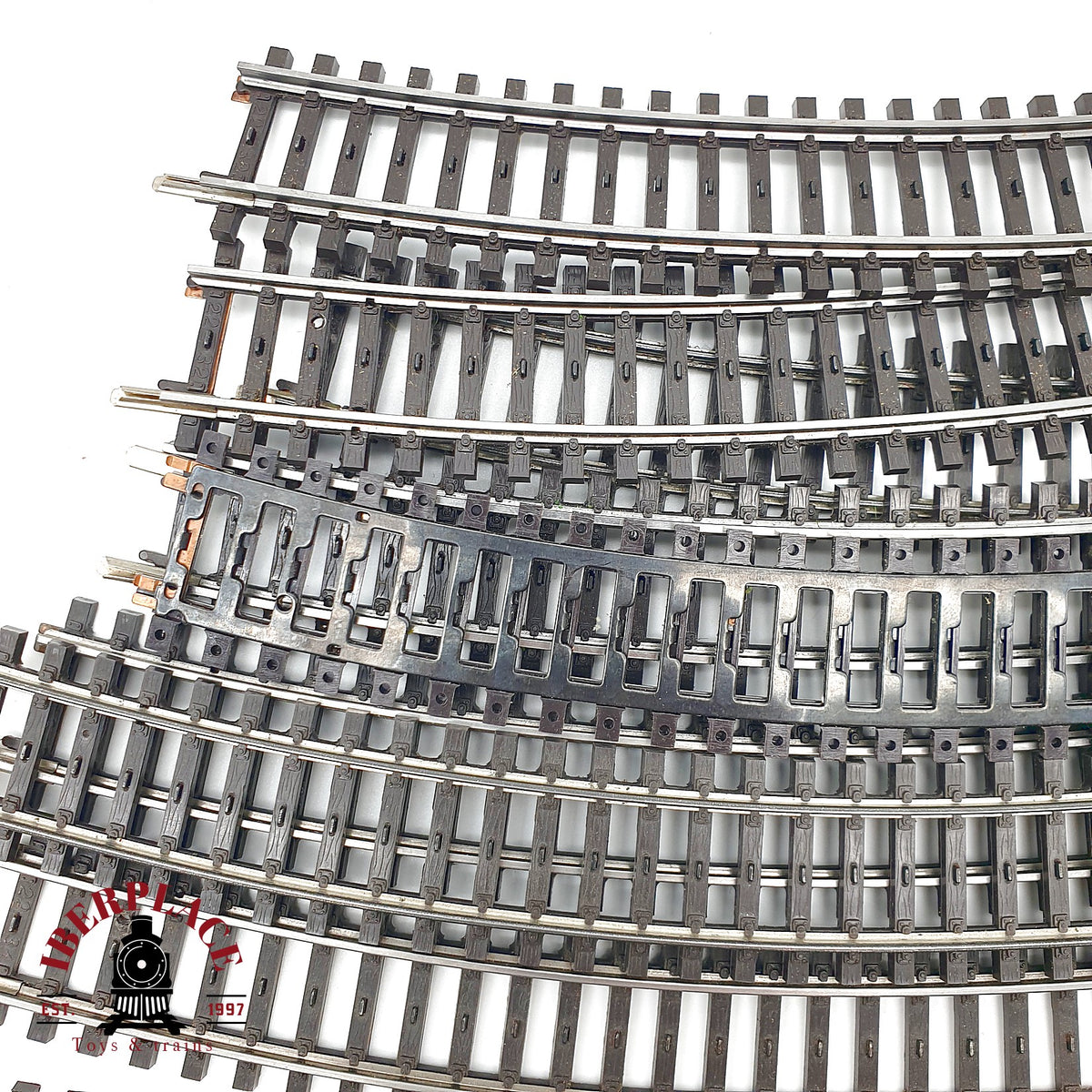 ♻️ Märklin 14x 2141 2241 vias curvas sistema K 🟡 GRADE B  Escala H0 1:87