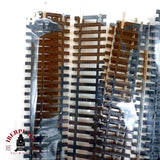 ♻️  Lima 12x 3020 vias rectas 220mm - 🟢 GRADE A Escala H0 1:87