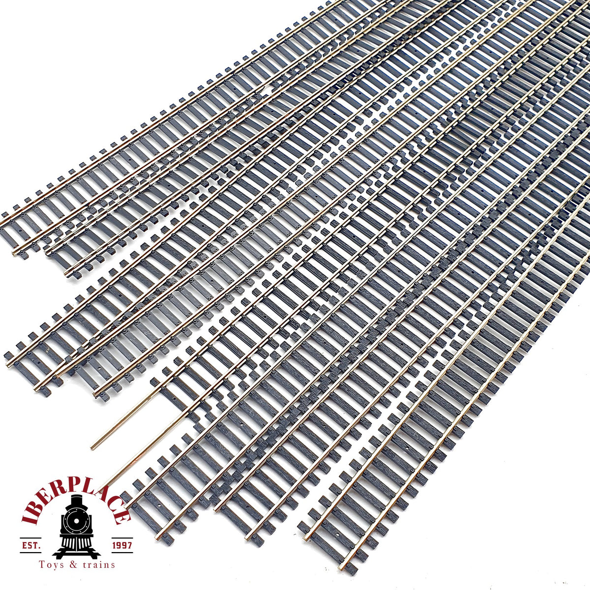 ♻️ Roco 4446 4400/4401 8x Vias Flexibles 970mm 2.5mm Neusilber - 🔴 GRADE C Escala H0 1:87