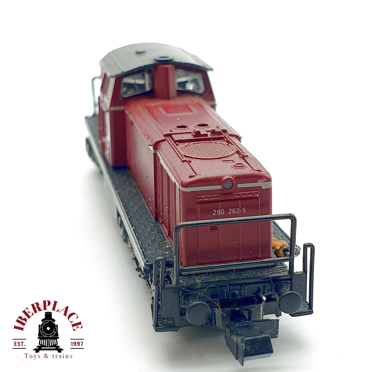 ♻️  Roco 23255  locomotora diesel BR 290 262-5 DB Ep IV escala N 1:160