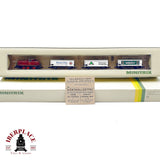 ♻️ Minitrix 11031 Set tren tractora V36 DB 3 vagones cerveceros escala N 1:160