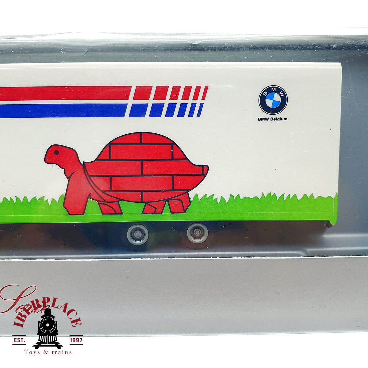 ♻️✨ Herpa camion MAN semirremolque FINA Schnitzer BMW Belgium Escala H0 1:87