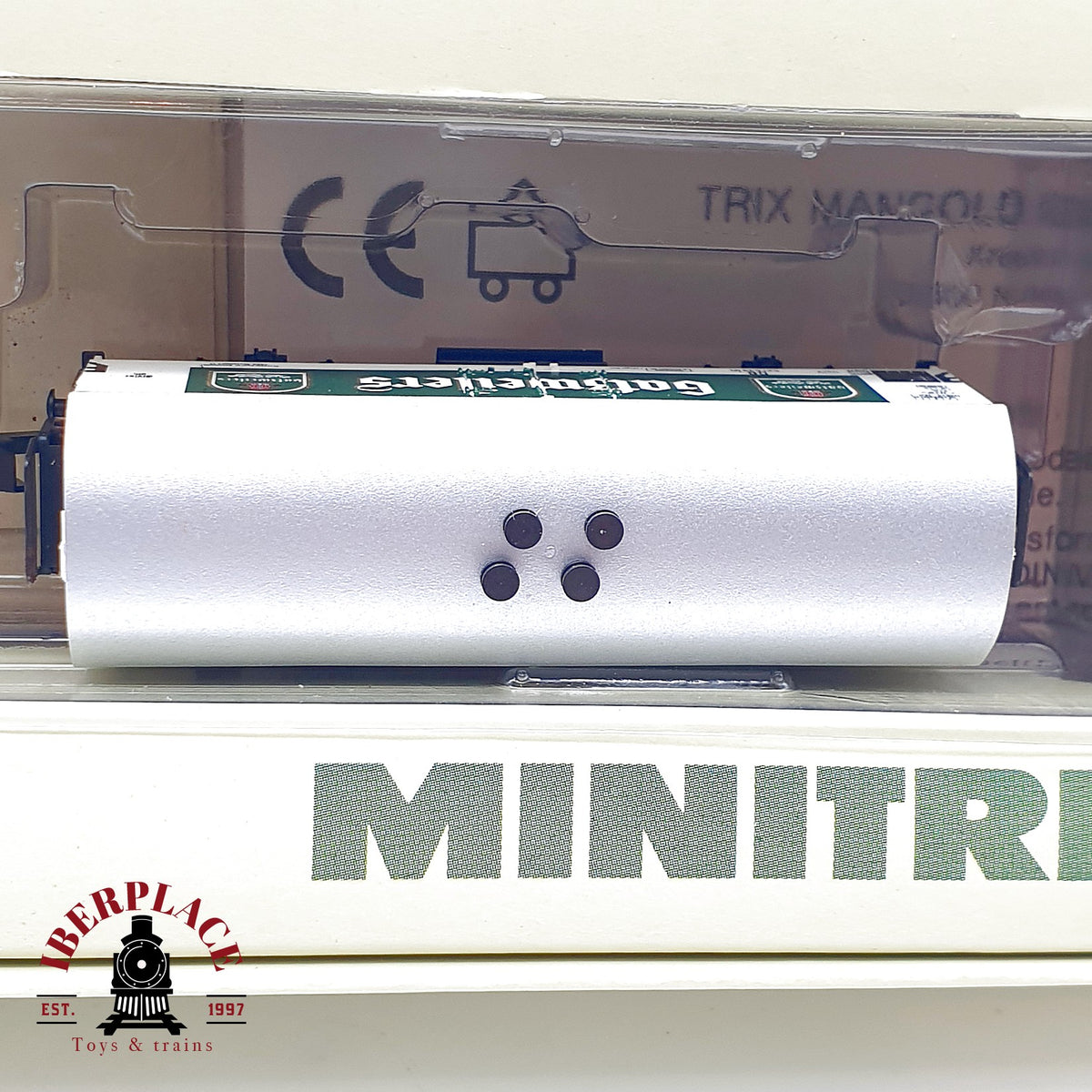 ♻️ Minitrix 11031 Set tren tractora V36 DB 3 vagones cerveceros escala N 1:160