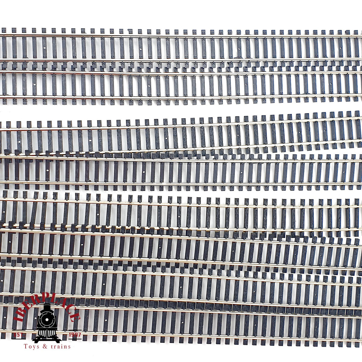 ♻️ Roco 4446 4400/4401 8x Vias Flexibles 970mm 2.5mm Neusilber - 🔴 GRADE C Escala H0 1:87