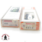 ♻️ Arnold 4310 4353 Lote 2 vagones cisterna BfB + Aral DB escala N 1:160