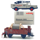 ♻️✨ Märklin 48003 Museum 2003 Vagón bobina cable LKW Carl Stahl DRG Ep II AC Escala H0 1:87