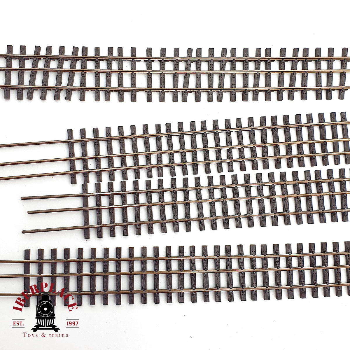 ♻️ Pilz 4x 85126 Via Flexible 1000mm Modellgleis tres carriles 🔴 GRADE C Escala H0 1:87