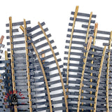♻️Fleischmann 25x 1703 1701 vias curvas mixtas -   🟡 GRADE B Escala H0 1:87